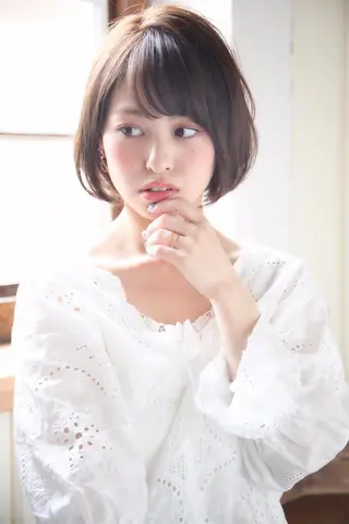 ミディアム カラー マツエク・マツパ 横浜Bob美容師🤎 ERINAのヘアスタイル