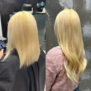 Kro ハイトーン×ブリーチのヘアスタイル