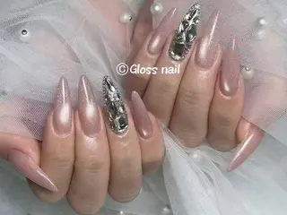 ネイル Gloss nail salonジェル＆長さだし専門店所属・Meri💅ジェル& チップ長さだし専門のネイルデザイン