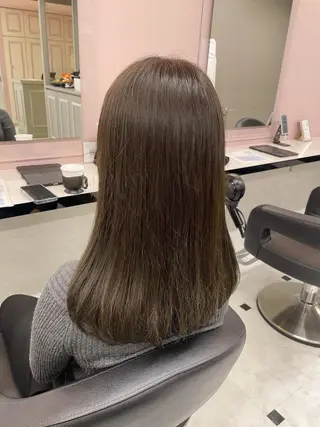カラー 赤み消し🌿透明感 ヘア🌿横浜WILLのヘアスタイル
