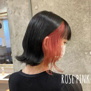 ミディアム 齋藤 椋哉のヘアスタイル