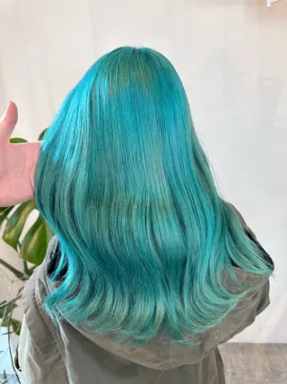 ロング カラー peakshair所属・堀江/メンズパーマ 𝒀𝑼𝑻𝑶のヘアスタイル