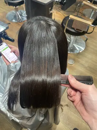 ロング カラーブリーチ特化 石原勇希のヘアスタイル