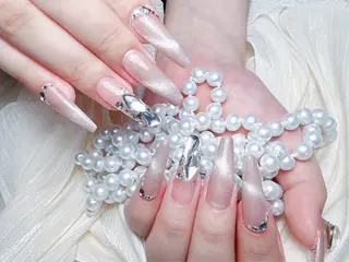 ネイル M🌷nail 長さだし専門店のネイルデザイン
