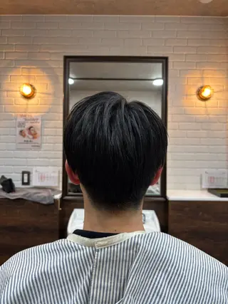 ショート メンズ 上田 美羽のヘアスタイル