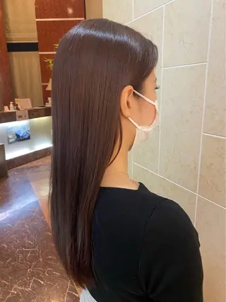 カラー 会社で浮かない ビジネスヘア/心斎橋のヘアスタイル