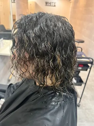 パーマ メンズ 🌿海山龍馬🌿前髪 /顔まわり/レイヤーのヘアスタイル