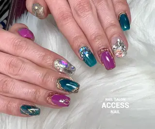 ネイル access nailのネイルデザイン