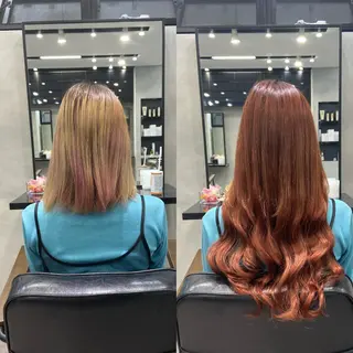 ロング カラー ヘアアレンジ ar+ ❤︎ maiのヘアスタイル