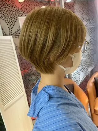 ショート MichioNozawaHairSalonGinza所属・watanabe kazukiのヘアスタイル