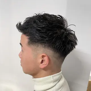 メンズ GOTODAYシェアサロン梅田店所属・まな カラー、メンズパーマのヘアスタイル