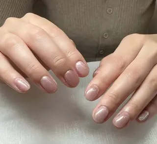 ネイル Kaka_ パラジェル、長さだしのネイルデザイン