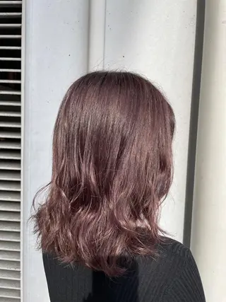 ミディアム カラー 透明感カラー/ 韓国風🌿RIKOのヘアスタイル