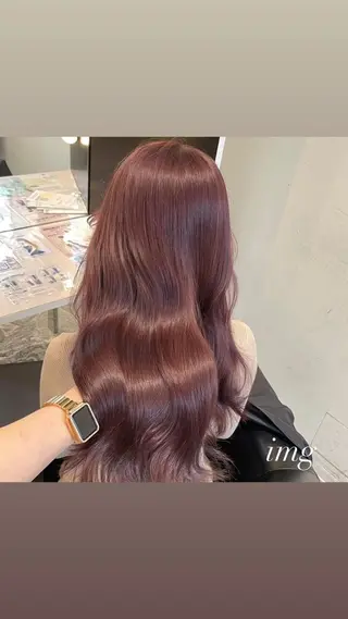 ロング 縮毛・髪質改善🩰 mai🐰ྀི🤍のヘアスタイル