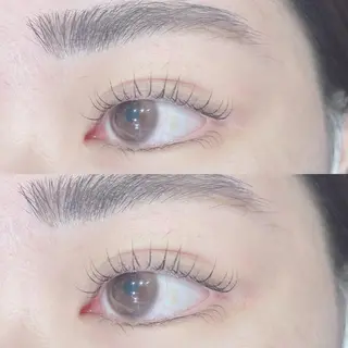 マツエク・マツパ アイブロウ 西川 夕奈のヘアスタイル