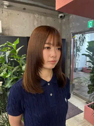 ミディアム ほらぐち るいのヘアスタイル