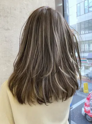 ロング noa Hair Design所属・💞Yuu/艶髪/ 韓国ヘア🇰🇷のヘアスタイル