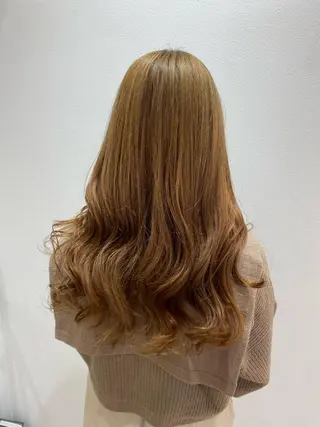 ロング 若山 敦のヘアスタイル