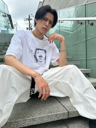 カラー メンズ特化韓国風ヘア ✴︎Kairi✴︎のヘアスタイル