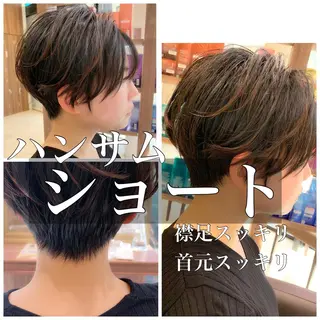 ショート Ash川越店／ 松本　亮二のヘアスタイル