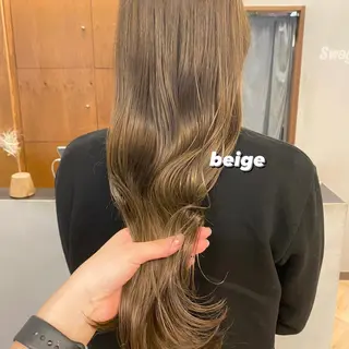 ロング カラー パーマ ヘアアレンジ メンズ キッズ ネイル マツエク・マツパ EMANON梅田店所属・前川 朋香のヘアスタイル