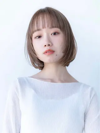 ミディアム カラー ✨髪質改善 縮毛矯正 艶髪 立川 コウキ✨のヘアスタイル