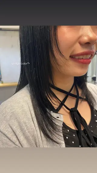 ミディアム カラー Lomalia Yuzuki*∴のヘアスタイル