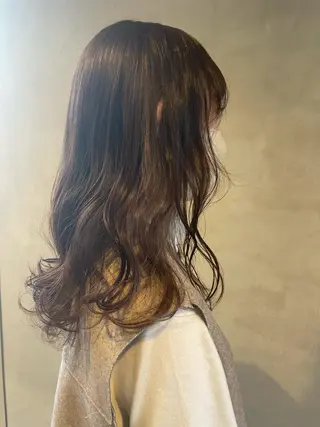 ロング サ チのヘアスタイル