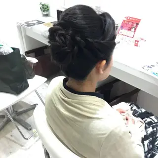 ヘアアレンジ ベストシーン 新浦安のマツエク・マツパデザイン