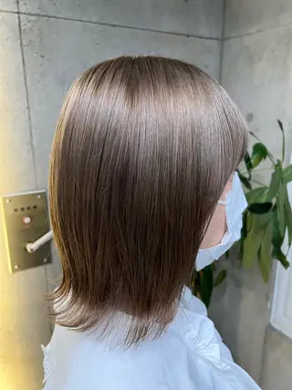 カラー ミユウ🌼ブリーチ / ダブルカラーのヘアスタイル