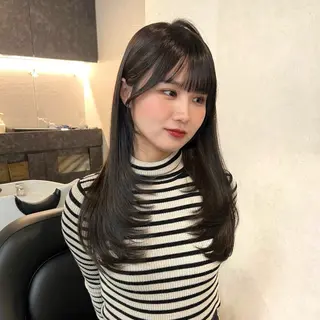 ロング 🇰🇷韓国艶髪🫧 一倉耀士郎のヘアスタイル