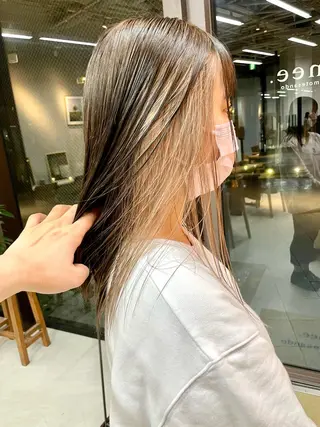 ミディアム カラー mee.表参道所属・ボブ/ショート /パーマ/shinのヘアスタイル