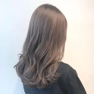 ロング カラー レイヤー/ベージュ カラー/ハシモトのヘアスタイル