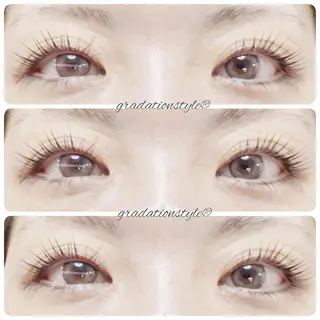 マツエク・マツパ 🎼グラデーション スタイル札幌♫*⁠✧のマツエク・マツパデザイン