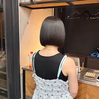 ショート カラー パーマ ショートボブ縮毛矯正 髪質改善のプロ山道潤のヘアスタイル