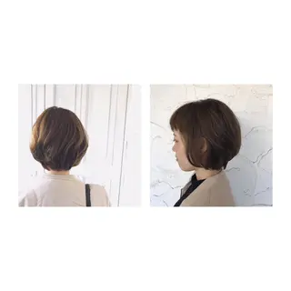 ショート カラー Jill franc ＿ ayanoのヘアスタイル