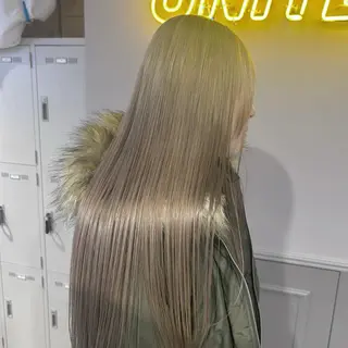 ロング カラー パーマ ヘアアレンジ メンズ キッズ ブリーチなしカラー/ ブラウン/レイヤーのヘアスタイル