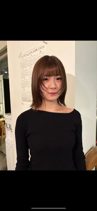 ミディアム Dreap所属・Dreap chikakoのヘアスタイル