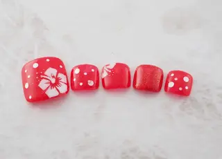 ネイル ネイルPetit Ribbonのネイルデザイン