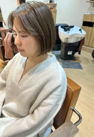 ショート カラー luve heart's And Be  minamisemba所属・脇坂 佳世の眉毛・アイブロウイメージ