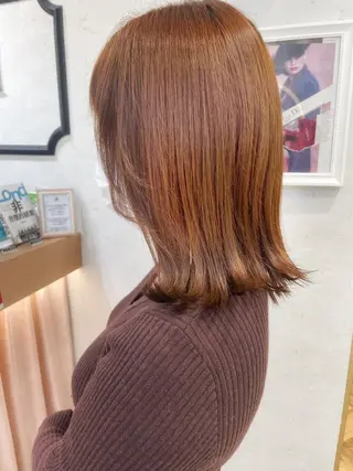 ミディアム ♥️ブリーチ/ボブ/ レイヤー♥️maiのヘアスタイル