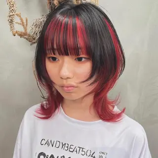 ミディアム カラー RorriM natsuのヘアスタイル