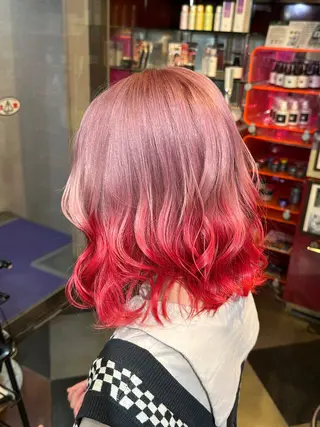 カラー レイヤーカット/ カラー/長谷恵花のヘアスタイル