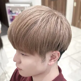 カラー メンズ ラフィス池袋所属・✨本格的韓国スタイル 特化✨ﾊﾙｶ✨️のヘアスタイル