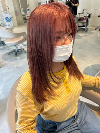 ロング カラー 小森 永のヘアスタイル