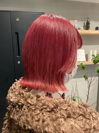 ミディアム カラー SALOWIN下北沢所属・hazuki 🌝のヘアスタイル