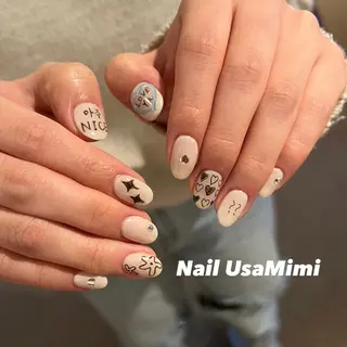 ネイル 本町ネイルNail UsaMimiのネイルデザイン