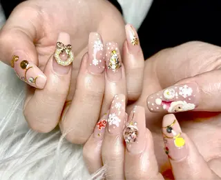 ネイル Hi Beauty 渋谷(ネイル、ハイパーナイフ6、脂肪れいきゃく、マッサージ＆エステサロン)所属・Hi beauty 渋谷のネイルデザイン