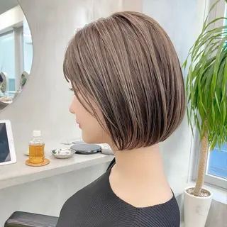 ショート カラー おぐらみゆう 🍎ボブ/ショートのヘアスタイル