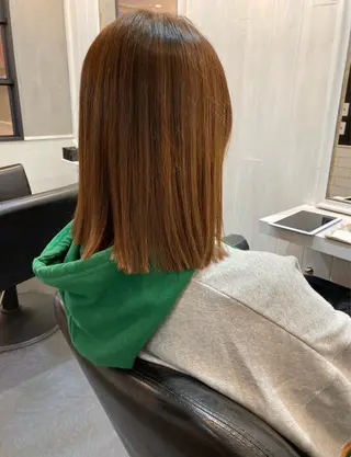 ミディアム JUNO HAIR SALON所属・RuCOR. yuriのヘアスタイル